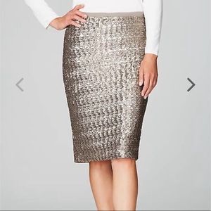 J JILL SEQUIN SKIRT